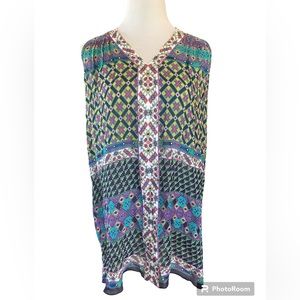 Anthropologie Tanvi Kedia Sleeveless Tunic